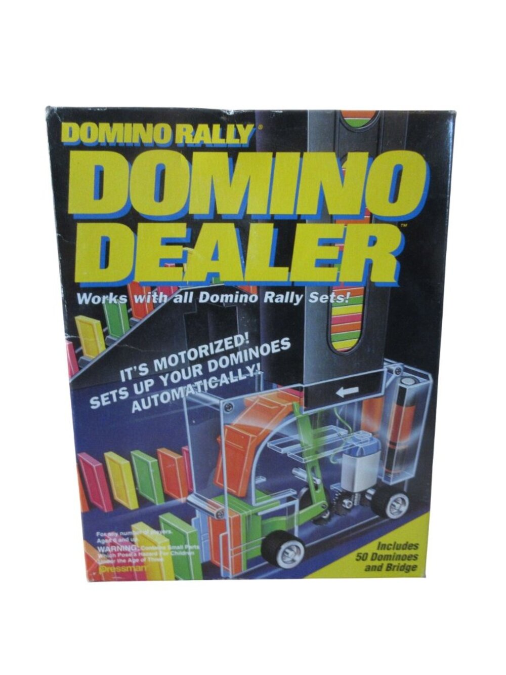 Domino Rally DOMINO DEALER 1992 Pressman #9515 Motorized
